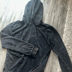 Buckle black men’s sweatshirt